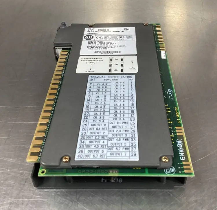 Used Allen-Bradley 1771-VHSC PLC Processors | Palmetto Automation #1150052