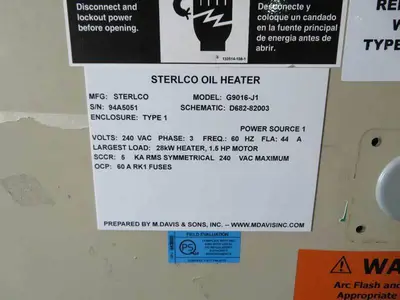 STERLCO G9016-J1 Extrusion Other, Temperature Control Units | Mark One Machinery (6)