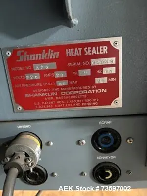 USED SHANKLIN A23