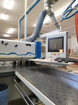 Used 2006 Holzma HPL380/43/16 Single-Line Beam Saws British Columbia CA | Coast Machinery Group #1283788