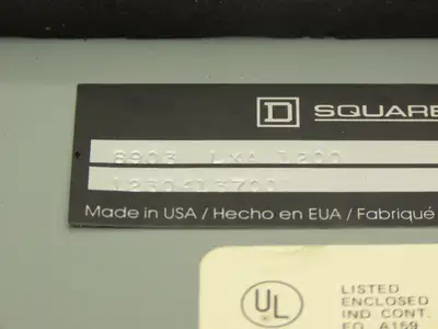 Square D 8903 LXA 1200 8903LX Lighting Contactor Electrical Enclosure Ser B