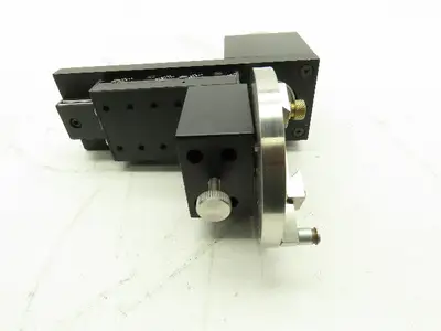 Daedal Manual Positioning Bearing Linear Slide Rotary Table Positioner 3" Travel