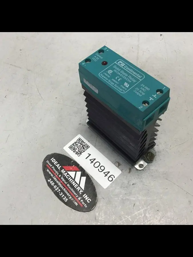 USED CONTINENTAL INDUSTRIES RVDA/6V25/D04