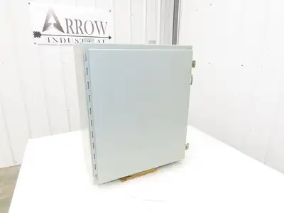 Hoffman A-242010LP Electrical Enclosure 24x20x10" Type 12 Wall Mount