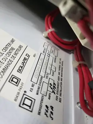 USED SQUARE D MODEL 6