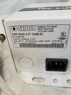 SIMCO TOP GUN 3 (7' CABLE) 4005105