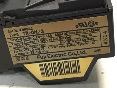 USED FUJI ELECTRIC TR-ON/3 4NROAC
