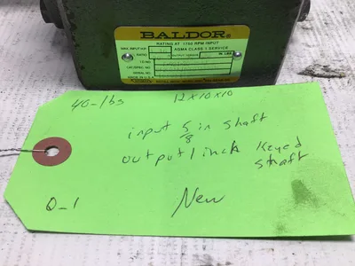 Baldor GF2021AJ Left Angle Gear Reducer Ratio 20:1