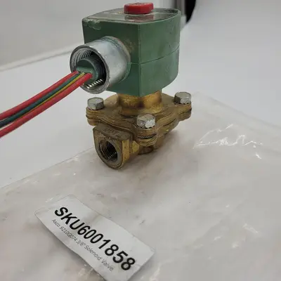 Used ASCO ASCO 8210G074 / 6001858 3/8" SOLENOID VALVE Solenoid Valves | ND Industrial Surplus #1219574
