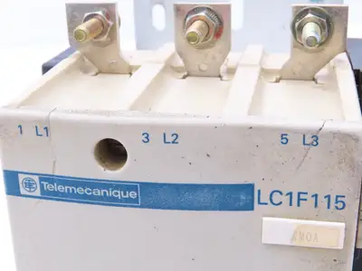 Telemecanique LC1F115 Motor Starter Contactor 80kW 250A 1000V 3 Pole 110V Coil