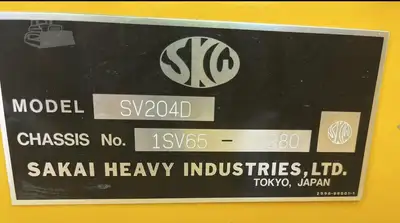 Used 2022 SAKAI SV204D Single Drum Rollers New Jersey US | Core Equipment Group #1502056