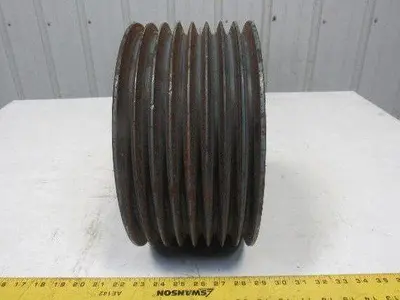 8/5V11.8-F 8 Groove Bushed Bore Pulley Sheave