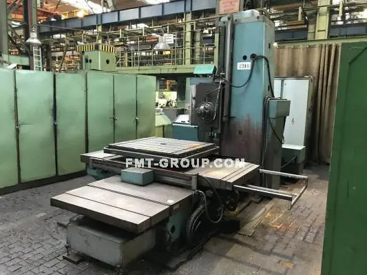 Used 1987 TOS VARNSDORF WH 10 NC Horizontal Table Type Boring Mills SK | F.M.T. Group s.r.o. #1245891