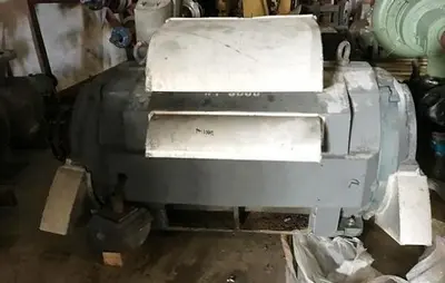 GE 1500 HP 4160 Volt Motor
