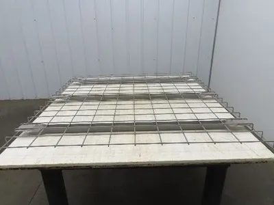 New Pallet Rack Wire Deck 42x46" Waterfall 3 Flared Channel Racking 2500lb Mesh