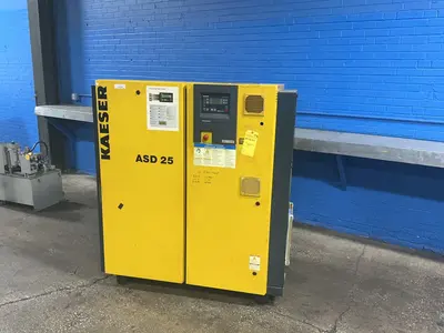 Used 2005 KAESER ASD25 Rotary Screw & Sliding Vane Air Compressors Ohio US | HGR 24 #1453535