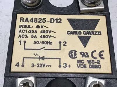 USED CARLO GAVAZZI RA4825-D12