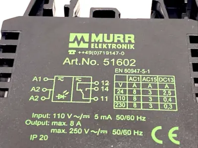 USED MURR ELEKTRONIK 51602