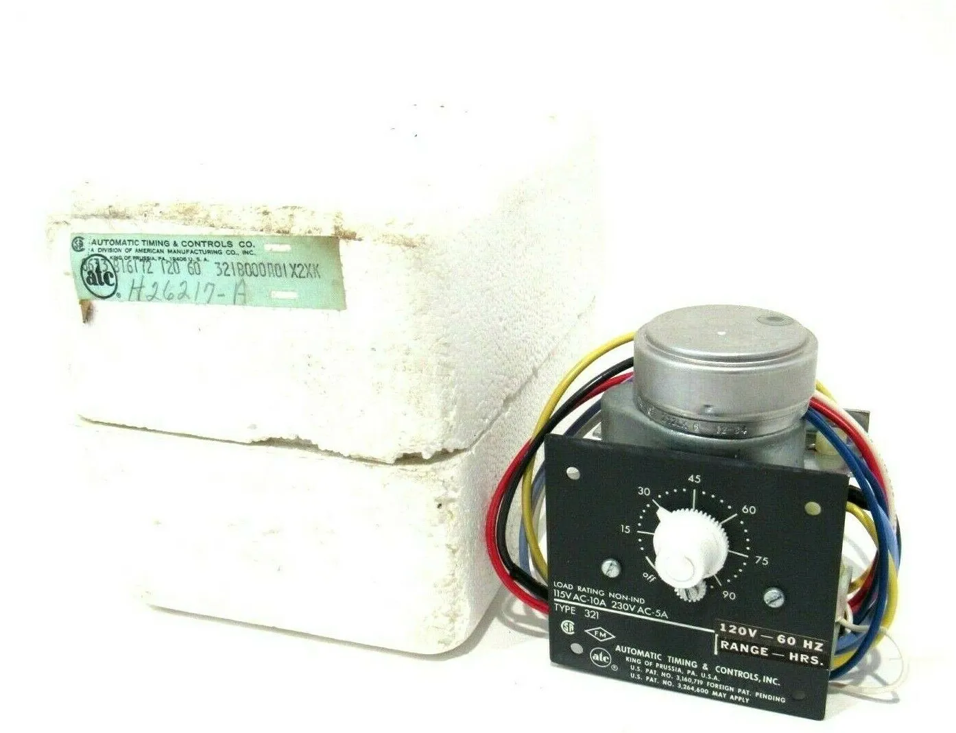 NEW ATC 321B000A01X2XK DELAY TIMER TYPE 321