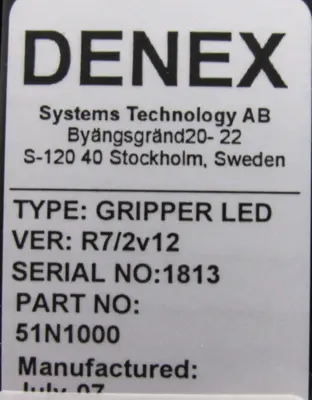 NEW DENEX 51N1000 GRIPPER LED MODULE