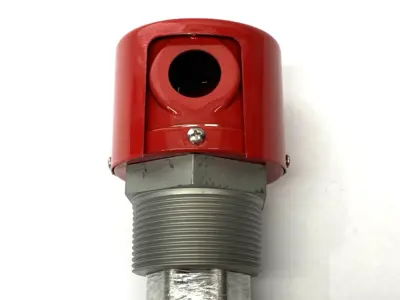 USED CHROMALOX SCREW PLUG IMMERSION HEATER 3-PHASE 2-1/2" NPT 550V 18KW