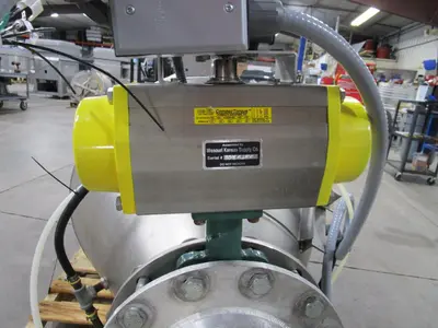 Smoot SS Scaling Hopper w/ Load Cells, Readout, and Control Panel