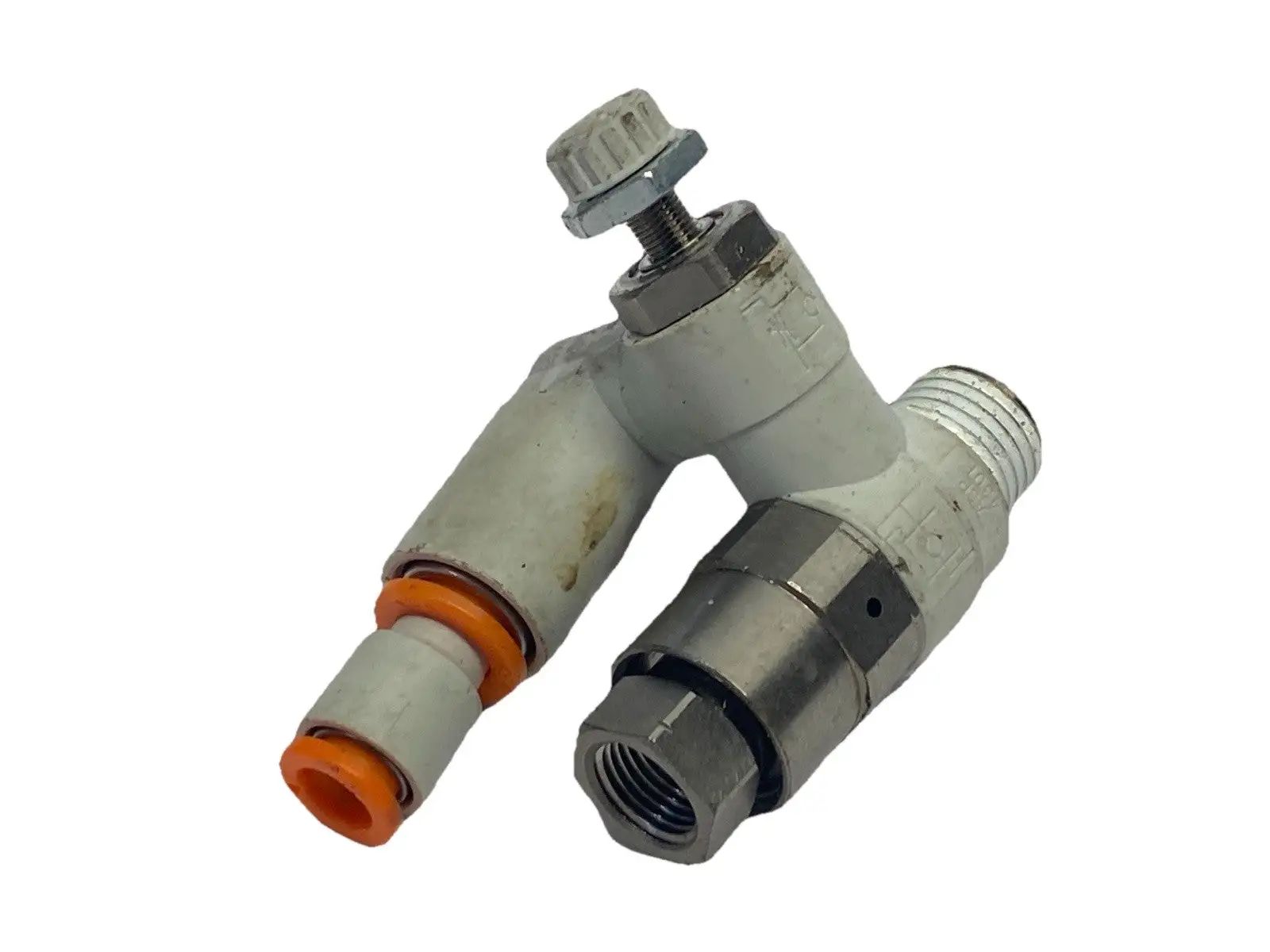 ASP430F-N02-07-S | SMC  Flow Control Valve 1/4" NPT - Used