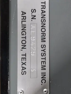 Used 2019 TRANSNORM BELTED CURVE CONVEYOR Belt Conveyors Wisconsin US | Packer City Sales #1297937
