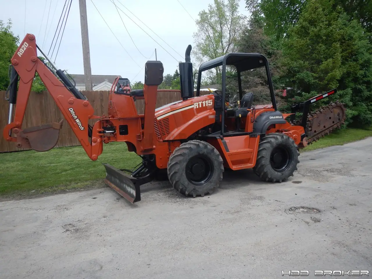 Used 2002 DITCH 2002 DITCH WITCH RT115H Trenchers Florida US | HDD Broker #1346633