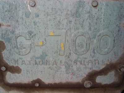 USED NATIONAL G-700