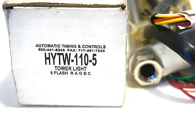 NEW AUTOMATIC TIMING & CONTROLS HYTW-110-5 TOWER LIGHT HYTW1105