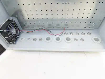 Sick MSC800-2120T00 System Controller Enclosure 19-1/2"x15-3/4"x6" 1056555 Empty