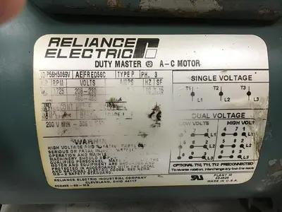 USED RELIANCE ELECTRIC P56H5069V