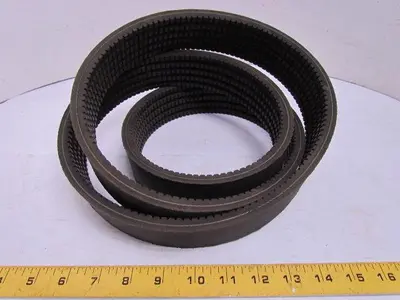 DA358 3VX750 Ribbed Wedge Cogged V-Belt 5-Rib 3VX 1.93" Wide 75" Outer Length