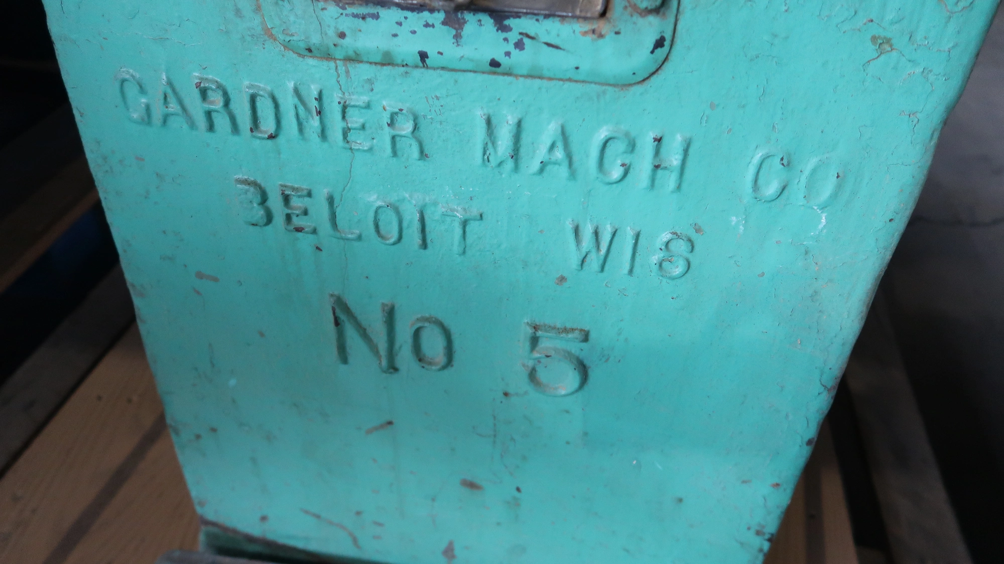 Gardner No. 5 Sander