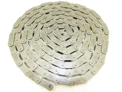 Tsubaki RF2040RP RA Chain 10' Long Conveyor Double Pitch 1" Plastic Roller