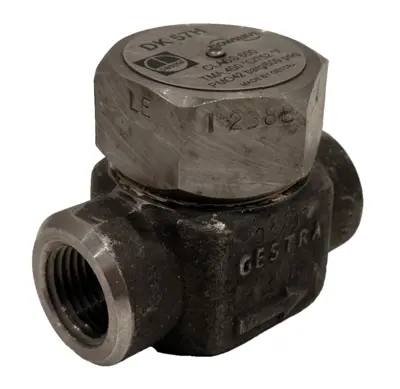 NEW GESTRA DK 57H THERMODYNAMIC STEAM TRAP 1/2"