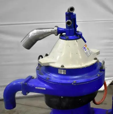 Alfa-Laval PX 30 fatty oil separator, 316SS.