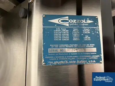 USED Capmatic Capmatic Monoblock Filler, Plugger, Capper, Model Bambino