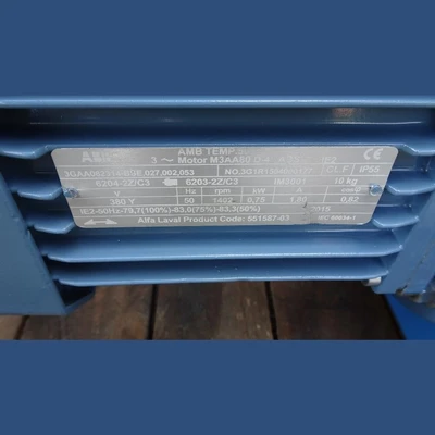 USED ALFA LAVAL MAB 103