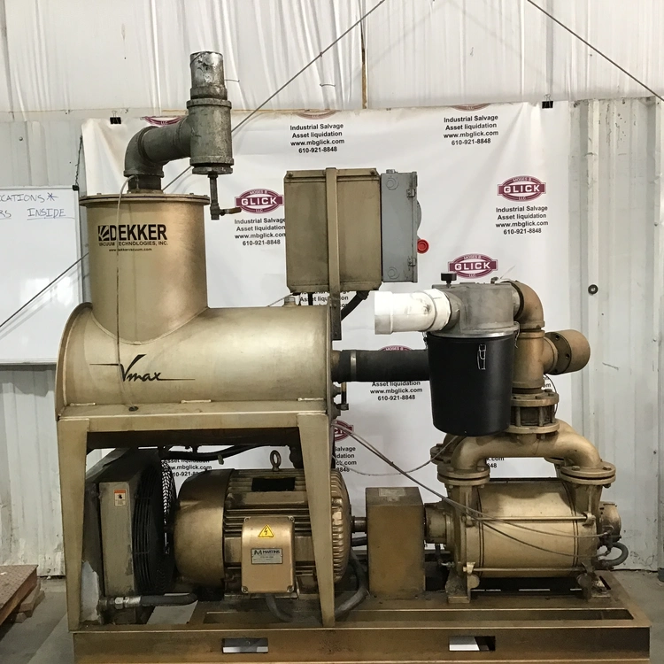 Used DEKKER _UNKNOWN_ Vacuum Pumps | Moses B Glick #992007
