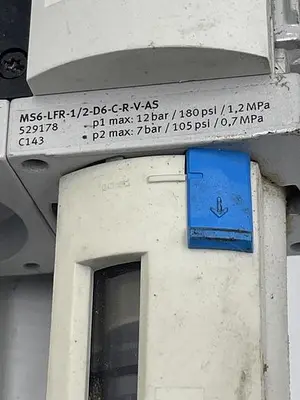 Used FESTO FESTO MS6-EM1-1/2-S, MS6-LFR-1/2-D6-C-R-V-AS Misc Electrical & Power Parts | ND Industrial Surplus #1215246