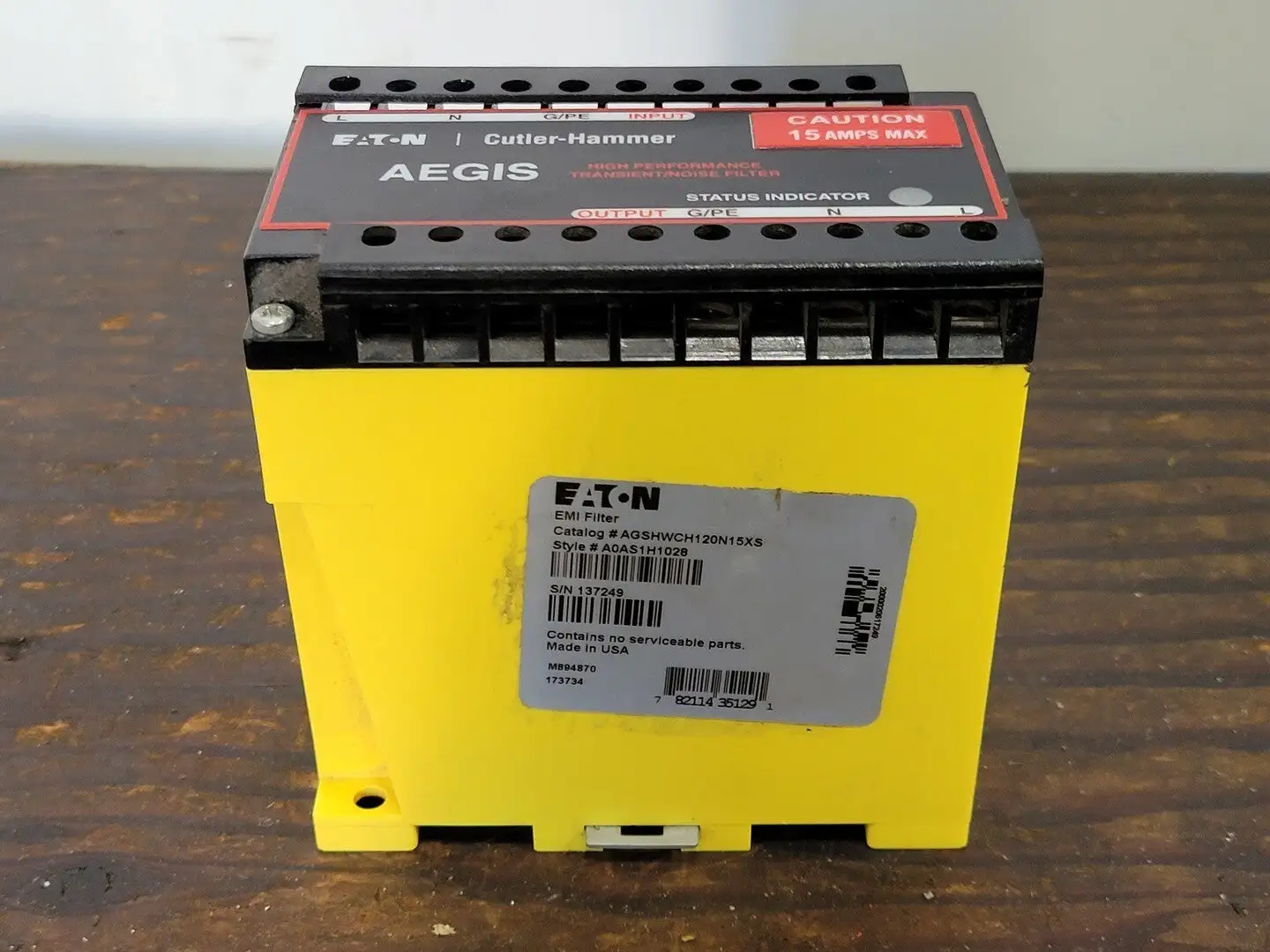 USED EATON AGSHWCH120N15XS