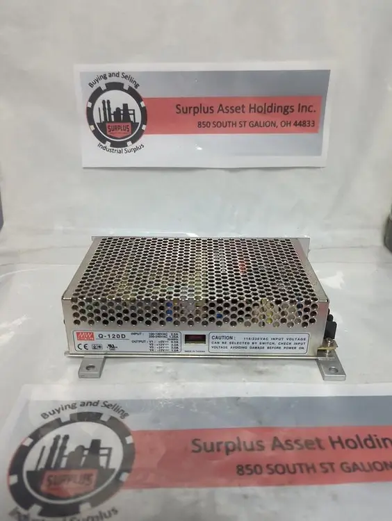 Used MEAN WELL 0-120D Miscellaneous Equipment (Electrical & Power) Ohio US | Surplus Asset Holdings #1363963