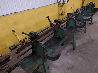 3/8" LEWIS MODEL #8CV WIRE STRAIGHTEN & CUT MACHINE: STOCK  16185
