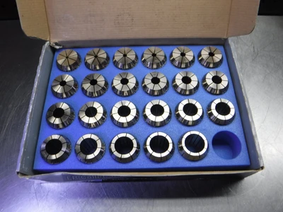 Iscar/ETM 1/8-1" 23 Piece ER40 Collet Set SET ER40 SPR 23 / 4595323 (LOC748B)