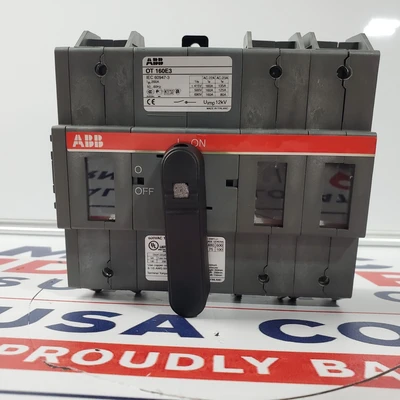 Used ABB OT 160E3 Disconnects California US | American Industrial Supply Co. #1566524