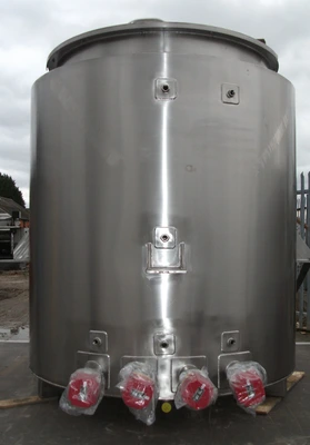 1,700 L S/S Electrically Heated Jacketed Cooker Tank