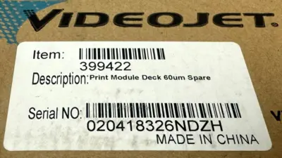 NEW VIDEOJET VIDEOJET 399422