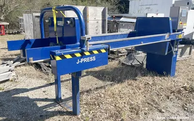 Used Evoqua J-Press 800G32 Filter Press – 313 Sq. Ft., 100 PSI, Built 2019